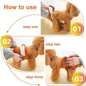 Pañal Ecológico de Tela Lavable para Perros, Pantalones Cortos Modernos para Perras - Product Image 6
