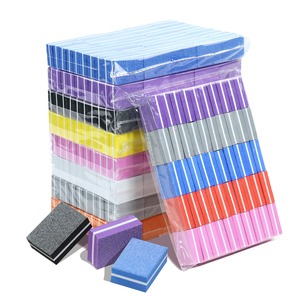 Mini bloc polissoir carré double face en éponge pour manucure, outil de polissage et de brillance pour ongles naturels et usage en salon - Product Image 4