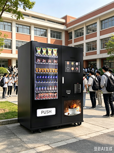 2026 Dual Function Snack Drink & Fresh Coffee Vending Machine Unmanned Self Service Vending Equipment - Product Image 1