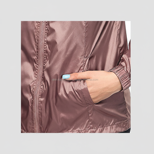 Chaqueta cortavientos de nailon para mujer, abrigo de moda, 100% poliéster, Anorak, novedad de invierno - Product Image 1