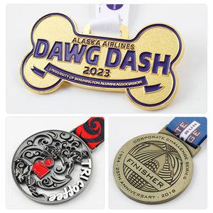 Medallas Deportivas Personalizadas por el Fabricante, Medallas de Metal para Maratón, Ciclismo, Atletismo, Karate, Remo y Competencias - Product Image 2