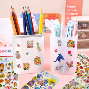 Wholesale PVC 3D Anime Sparkle <b>Waterproof</b> Customized Epoxy <b>Stickers</b> for Gift - Product Image 2