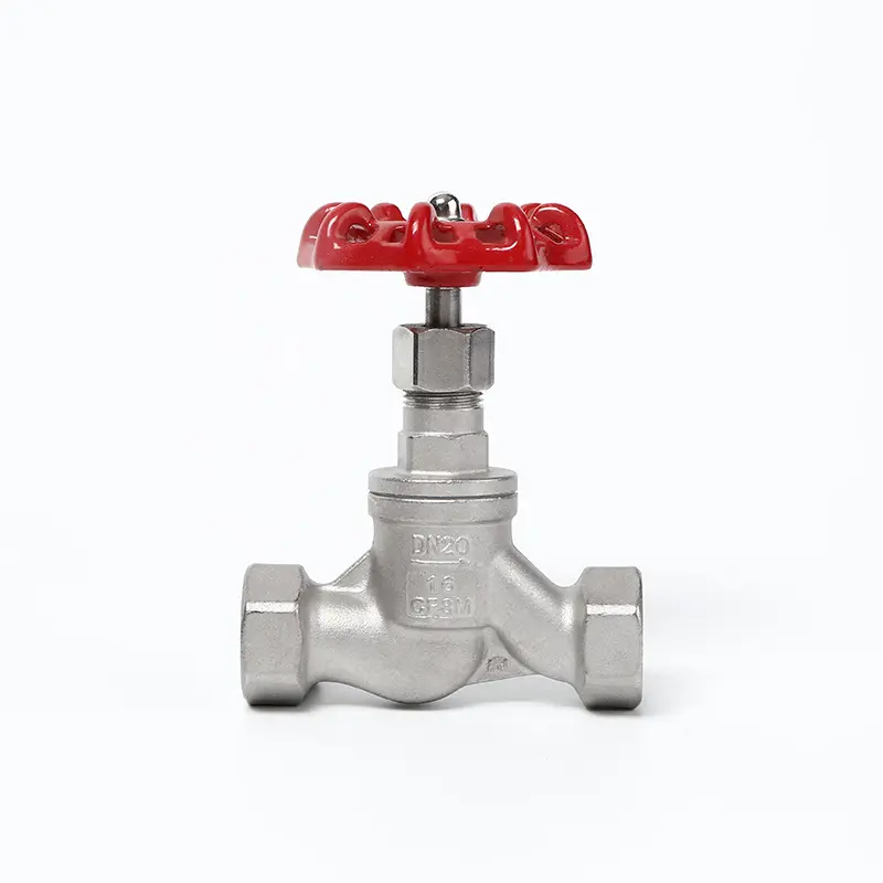 DN15-DN50 Stainless Steel 304 Low Pressure Hydraulic Water Pipe Control Screw End J11W-16P S Type Globe Valve