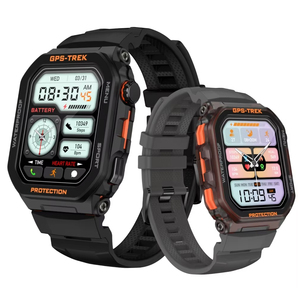 TKYUAN 1.75 pouces IP68 étanche Smartwatch pour hommes GPS pris en charge 1.75 pouces Montre Connecte forme carrée plusieurs Modes de sport - Product Image 1