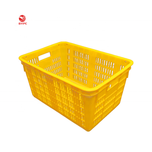 Công Suất Lớn Mạnh Mẽ 100% New PP Nestable Hình Chữ Nhật Trái Cây/Rau Nhựa Lỗ Thông Hơi Thùng Cho Trái Cây Và Rau - Product Image 2