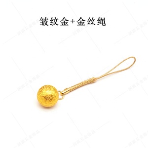 Быстрая доставка японские туристические сувениры подарок золотой серебряный колокольчик поделки аксессуары для мобильного телефона Подвеска - Product Image 4