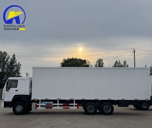 Gebrauchter Schwerlast-LKW aus China, 10 Räder, Sinotruk 30-Tonnen-Kastenwagen, 6x4 Howo Fracht-LKW Preis - Product Image 5