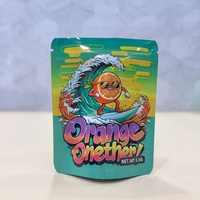 Sacs refermables en Mylar de qualité alimentaire avec impression holographique par gravure, recyclables, pour sucre, prix DDP 1g 3.5g 28g