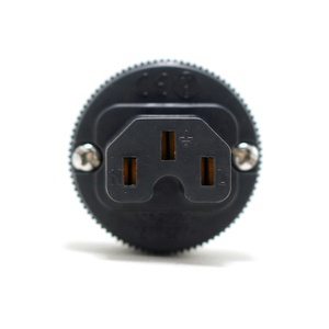 <span class=keywords><strong>Prise</strong></span> d'alimentation Audio Fever en laiton cuivre pur plaqué or personnalisable HI-FI style américain et européen pour un usage industriel - Product Image 6