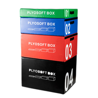 Boîte de saut plyométrique personnalisée pour fitness Équipement d'entraînement plyo souple pour sit-ups