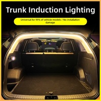 Éclairage d'ambiance LED 12V haute luminosité pour coffre de voiture, bande lumineuse à capteur automatique, modèle G26-7 sans câblage