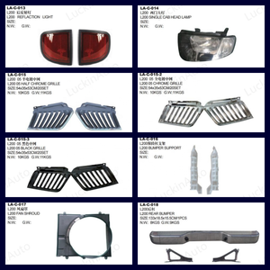 LuckinAuto cubierta de plástico superior del radiador para Mitsubishi Triton <span class=keywords><strong>L200</strong></span> 19 20 <span class=keywords><strong>21</strong></span> cubierta todoterreno para <span class=keywords><strong>L200</strong></span> cubierta 4x4 pieza de recogida - Product Image 5