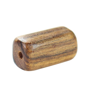 Cuentas sueltas de palisandro en forma de cuboide de 13 mm para la fabricación de pulseras, accesorios de joyería artesanal de madera natural. - Product Image 4