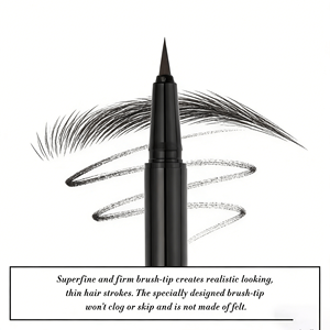 Stylo à <span class=keywords><strong>sourcils</strong></span> liquide longue tenue imperméable Lilywild OEM, ultra fin, service de correspondance de couleur personnalisé, Pantone No. Couleur exclusive de la marque - Product Image 5
