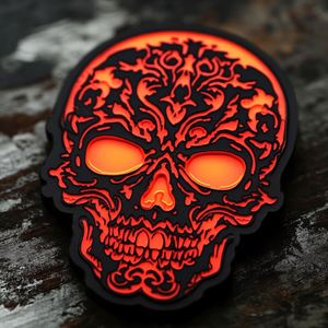 Etiqueta de Silicona PVC 3D Personalizada, Parche con Logotipo para Ropa - Product Image 2