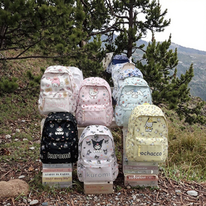 Students' Waterproof and Wear-Resistant Polyester <b>Backpack</b> PVC Lining for Male and Female for Students - Product Image 3