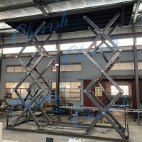Unterirdischer Auto-Aufzug, Fahrzeuglift, Auto-Lagerungslift für Heimgaragen