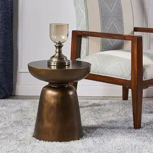 Маленький круглый кофейный столик с простым дизайном, подвижный обеденный стол, вспомогательный приемник, многофункциональный боковой столик