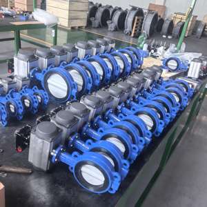 Lug Válvula Borboleta, Alavanca operada, Assento triplo excêntrico de metal, Substituição para portão/bola/válvula de controle, para tratamento óleo/água - Product Image 4