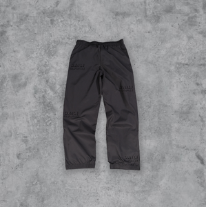 Ropa de calle informal de gran tamaño para hombre, pantalones de lona, bordado, lavado desgastado, tela transpirable ecológica con cordón - Product Image 5