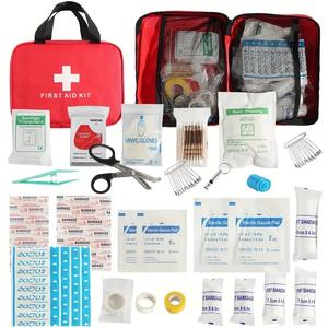 Borsa per Kit di pronto soccorso JK-B-023, Kit per traumi di sopravvivenza in campeggio all'aperto con forniture mediche essenziali di emergenza - Product Image 2