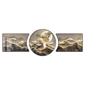 Peinture décorative pour salon, impression HD, paysage, tableau moderne de luxe, peinture <span class=keywords><strong>sur</strong></span> toile en <span class=keywords><strong>porcelaine</strong></span> cristalline, nature morte, art mural - Product Image 6