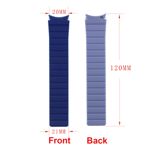 Correa de silicona magnética de 20mm para <span class=keywords><strong>Samsung</strong></span> Galaxy Watch <span class=keywords><strong>4</strong></span> 44mm 40mm <span class=keywords><strong>Smartwatch</strong></span> Sport Bracelet Galaxy Watch 5 <span class=keywords><strong>Classic</strong></span> 46mm <span class=keywords><strong>42mm</strong></span> - Product Image 5