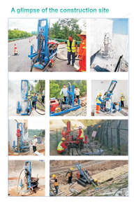 Perfuratriz Hidráulica Multifuncional Xingda XDH-180 de Estrutura Compacta e Flexível para Perfuração de Rochas - Product Image 6