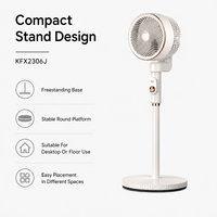 Ventilateur de circulation d'air silencieux sans balais haute performance 20000 mAh avec trépied flexible, tendance mondiale