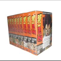 Dragon ball temporada 1-9 54dvd digitalmente remastado, dvd série filmes fonte de fábrica conjuntos de presente do festival anime japonês dvd