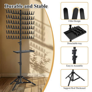 Support de perruque en métal tressé réglable, support pour outils de tressage de <span class=keywords><strong>cheveux</strong></span>, présentoir - Product Image 6