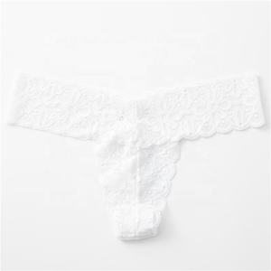 Nuevo y Popular en Fábrica, Bragas de Bikini de Encaje Transparente con Estampado de Corte Alto para Mujer, Tanga, Ropa Interior - Product Image 3