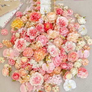 Wedding Decoration Pink Table Floral Ornament Event Decor <b>Artificial</b> <b>Flower</b> Centerpiece - Product Image 6