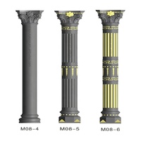 Nouvelle conception de moule en plastique ABS pour poteaux en béton, coffrage rond pour colonnes, formes de construction réglables pour la construction de bâtiments