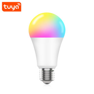 Tuya หลอดไฟ <span class=keywords><strong>LED</strong></span> Wi-Fi อัจฉริยะ E27 <span class=keywords><strong>9W</strong></span> 900LM rgbcw หลอดไฟหรี่แสงได้ขนาดเล็ก AC 85-265V ทำงานร่วมกับ Alexa Google Home สำหรับ PST-WFA19ในบ้าน - Product Image 4