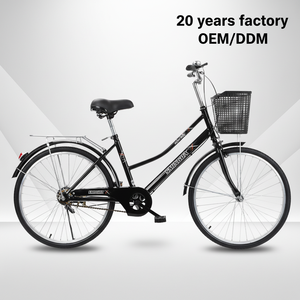 Bicicletta Ibrida da <span class=keywords><strong>Donna</strong></span> Versatile 2026 in Stock, Bici da Città a Velocità Singola per Pendolari, Bicicletta Urbana per <span class=keywords><strong>Donna</strong></span> - Product Image 1