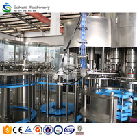 Ligne de production complète d'eau minérale Sokos, machine d'embouteillage automatique d'eau pure, machine d'usine d'eau