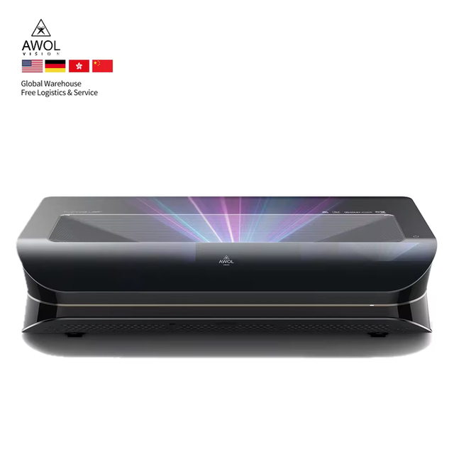 AWOL LTV-3000 Pro 4K Laser Projector Support Active 3D High-End RGB Laser Ultra Short Throw Dolby Vision HDR 10+ UST Projectors