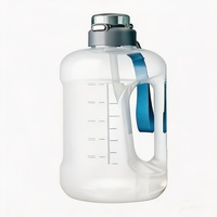 Bouteille d'eau sport personnalisée faite à la main, grande capacité, design moderne, gourde de fitness portable avec impression en relief pour hommes, usage quotidien