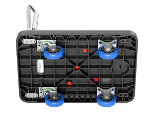 Carrello Antiscivolo BC-291 con Capacità di Carico di 200kg, Noleggiabile, a 4 Ruote per Movimentazione Materiali e Prelievo Ordini - Product Image 2