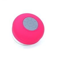 Haut-parleur étanche IPX6, haut-parleur de douche Bluetooth avec ventouse, haut-parleur de salle de bain rechargeable