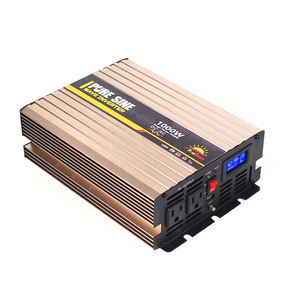 Convertisseur de puissance pour voiture/camping-car 12 <span class=keywords><strong>24</strong></span> 48 volts vers 110 <span class=keywords><strong>220</strong></span> volts 1000W 1kw <span class=keywords><strong>1000</strong></span> watts hors réseau à onde sinusoïdale pure - Product Image 1