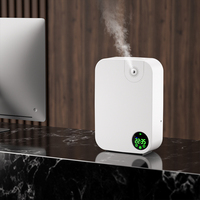 Diffuseur d'huiles essentielles électrique rechargeable mural, nébuliseur d'aromathérapie, usage commercial, capacité de 180 ml