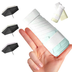 Sombrilla de Bolsillo Infantil con Dibujos Animados, Económica, Mini Sombrilla de Playa Personalizada al por Mayor con Soporte - Product Image 1