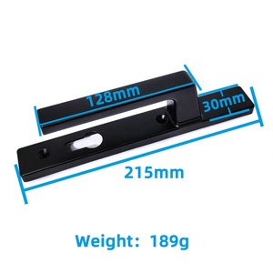 Poignée de porte coulissante en aluminium, poignée, accessoires de quincaillerie pour portes coulissantes - Product Image 6