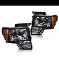 Ensemble de phares LED pour Ford F150 2009 à 2014, accessoires de voiture, remplacement de phares