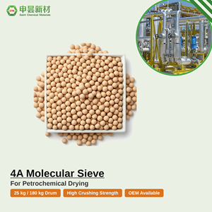 Setaccio Molecolare 4A, Zeolite 4A, Adsorbente Industriale ad Alta Purezza, Agente Essiccante, Agente Ausiliario Chimico, Purificazione dell'Acqua, Marca SAINT - Product Image 3