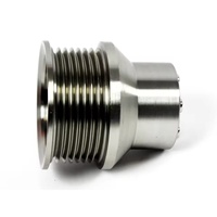 Polea de Supercargador de Acero Inoxidable de 70 mm Mecanizada por CNC para Motor Mercedes-Benz M111, Polea de Alto Rendimiento - Modelo XBM