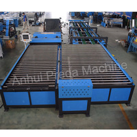 Ligne de production de conduits d'air automatiques en tôle à double bride TDF de marque PREDA 5