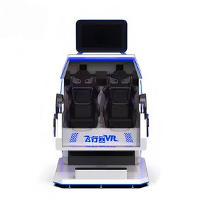 เครื่องจำลองการบิน VR360 ขนาดใหญ่ 9D รุ่น Peng E3C พร้อมอุปกรณ์หมุน Phantom Game สำหรับห้างสรรพสินค้า สวนสนุก พิพิธภัณฑ์โลหะขนาดใหญ่ - Product Image 3